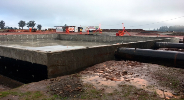 Obras civiles y piping Torres de enfriamiento
